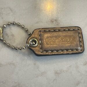 Coach Bronze Hangtag